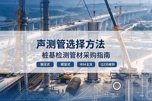 新绛声测管选型标准