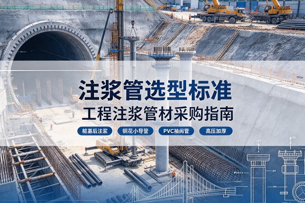 新绛注浆管选型标准