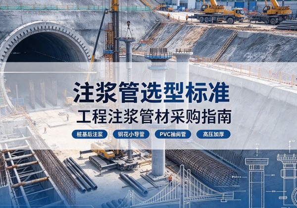 新绛注浆管选型标准